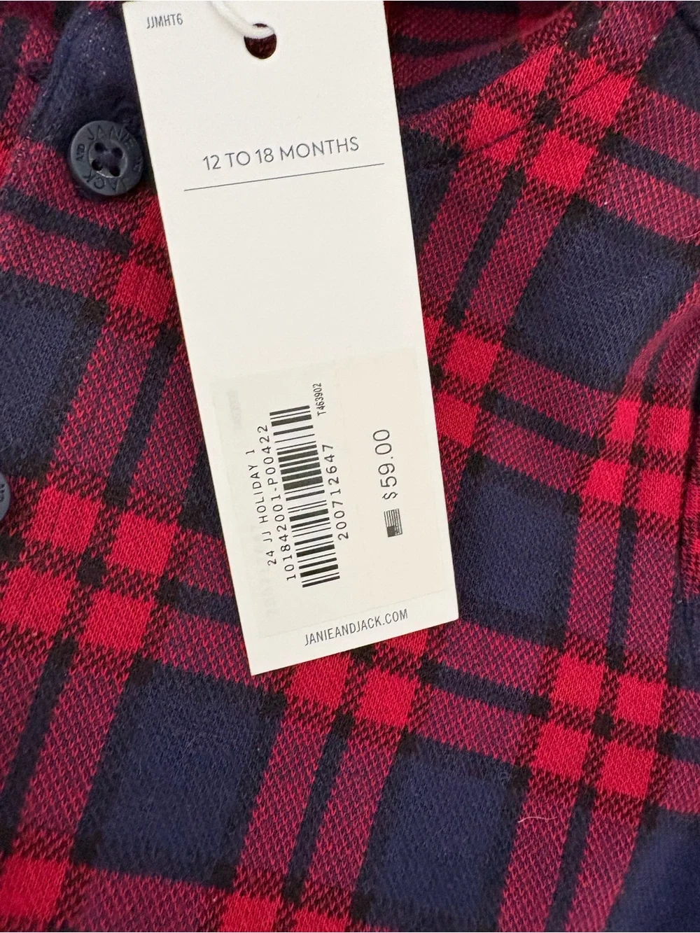 NWT Janie and Jack Holiday Set